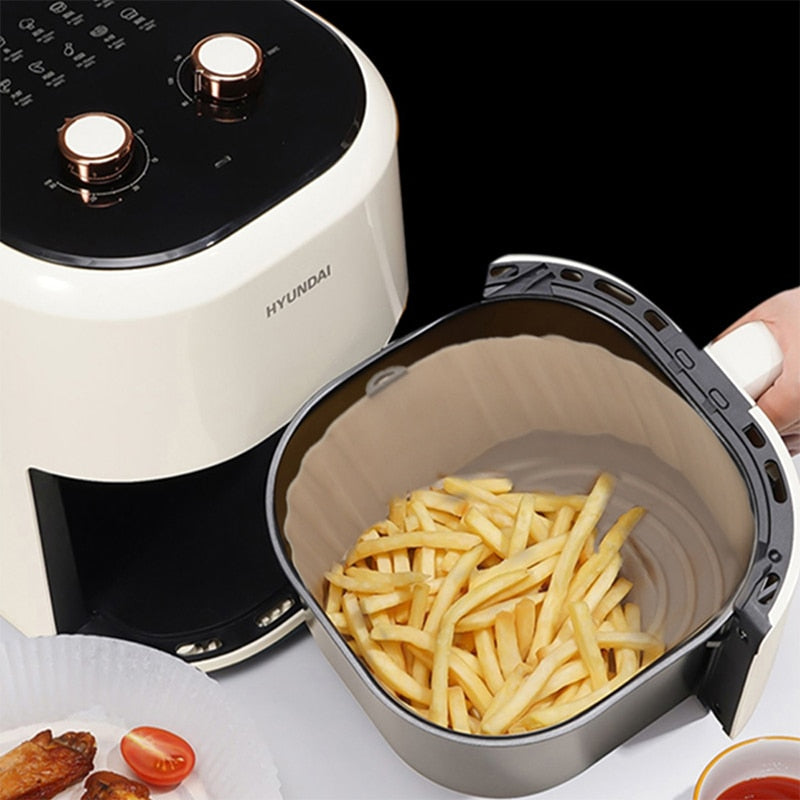 Bandejas Reutilizáveis para Air Fryer